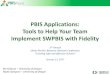 New PBIS Applications: Tools to Help Your Team Implement … · 2019. 7. 29. · Overview •PBIS Assessment provides surveys for PBIS teams to take as they examine their level of