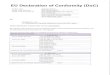 EU Declaration of Conformity (DoC) - Nintendo€¦ · EU Declaration of Conformity (DoC) Object of the declaration main unit with accessory/-ies