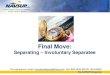 Final Move - NAVSUP · The NAVSUP Enterprise 1 Final Move: Separating – Involuntary Separatee . For assistance, email: householdgoods@navy.mil / call: 855-HHG-MOVE (444-6683)