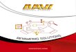 _Solutions.pdf · DAVI has put together a 2 year or 5 year recommended spare parts list specific for each machine. These parts will be stored in your warehouse. 2 YEARS SPARE PARTS
