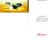 Leica DM ILMfile.yizimg.com/3283/20051041737352651490613.pdf · Leica, the leading brand for microscopes and scientific instruments, has developed from five brand names, all with
