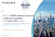 AIXM database extension African Countries...Thales AIM - Training Catalogue 2016 REFRESH - by ASECNA Technical / Operational (in EAMAC) 9 OPEN s-s. 6th October 2016 - ASECNA AIXM database
