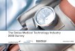 The Swiss Medical Technology Industry 2008 Survey...pricing pressure, increasing regulatory requirements and cost pressure are also important challenges. Manufacturers spend an average