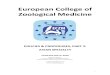 European College of Zoological Medicine€¦ · avian medicine and surgery work primarily as clinicians who are concerned with all aspects of diagnosis and management of diseases