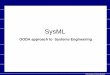 SysML - A Department of the School of Engineering and ...lee/05cis700/slides_pdf/lec16-sysML.pdfThe Unified Modeling Language (UML) is a standard language for specifying, visualizing,