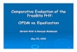 Comparative Evaluation of the FreeBits PHY: OFDM vs ...cosine pulse shaping Equalizer training overhead 13 Channel Models 1 & 3 : OFDM without coding 64-QAM • P Tx = 1 mW = 0 dBm