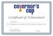 covernor'c CertificateòfAchievement warded to or ... · covernor'c CertificateòfAchievement warded to or (Participation in Kentucky's Most (Prestigious Academic vent Govern Andy