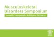 Psychosocial factors and musculoskeletal disorders: Using ......• risk from a specific hazard * (e.g. excessive biomechanical loads, exposure to asbestos dust) or • a group of