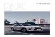 RX 450h RX 450h L...RX 03 SOMMAIRE VIVEZ L’EXCEPTIONNEL En 1998, toujours à la pointe du progrès et de l’innovation, Lexus a lancé le RX, le premier SUV à offrir le raffinement