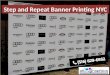 Step and Repeat Banner Printing Company NYC
