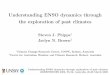 Understanding ENSO dynamics through the exploration of ... · GREENHOUSE 2009, Perth, Australia, 23-26 March 2009... driven by changes in the Earth’s orbital geometry ... – Solar