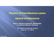 Physics of Free-Electron Lasers Optical Architecturesuspas.fnal.gov/materials/14UNM/3_Optical_Architectures.pdf · • HGHG . LA -UR 14 24313 3 Elements of an FEL Oscillator A typical