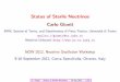 Status of Sterile Neutrinos Carlo Giunti...71Ge) = 11.43 ±0.03days [Hampel, Remsberg, PRC 31 (1985) 666] σG.S.(51Cr) = 55.3 ×10−46 cm2 (1 ±0.004) 3σ σ(51Cr) = σG.S.(51Cr)
