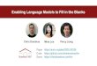 Enabling Language Models to Fill in the Blanksminalee/pdf/acl2020-infilling-slides.pdf · Our Idea: Infilling by Language Modeling (ILM) 1. Download your favorite language model (LM)