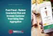 Food Fraud - Reduce Counterfeit Risk and Increase Customer ...datatraceid.com/wp-content/uploads/2018/05/Food-Fraud-Webinar-180502.pdf• Review the technology trends for protection