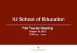 IU School of Education€¦ · IUPUI Undergraduate Fall Enrollment . 0 100 200 300 400 500 600 700 800 900 1000 Fall 2011 Fall 2012 Fall 2013 Fall 2014 Fall 2015. IUPUI Undergraduate