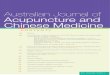New Australian Journal of Acupuncture and Chinese Medicine · 2017. 10. 31. · Australian Journal 2012 VOLUME 7 ISSUE 1 of Acupuncture and Chinese Medicine 1 Editorial If we consider