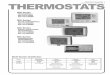 T22-001 Rev. 7 Ruud Proprietary Thermostat Specification …pts.myrheem.com/docstore/webdocs/Public/ServicePublic/...50/60 Hz or D.C. Input-Hardwire: 20 to 30 VAC 1.0 Amp (load per
