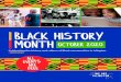 Black History Month October 2020 - Black History Month is a platform to tell the history of the Black