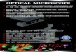 OPTICAL MICROSCOPE - Metrology · OPTICAL MICROSCOPEOPTICAL MICROSCOPE 台灣黑馬牌全新光學顯微鏡系列產品，結構及設計更獨特，更創 新，品質、功能、精度完全升級，絕對物超所值，完全可滿足您的需求和值得您的信任