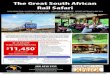 The Great South African - Experience Africa · 1/375 Greenhill Rd , Toorak Gardens SA 5065 The Great South African Rail Safari SMALL GROUP TOUR (10 GUESTS PLUS TOUR ESCORT) - 13 DAYS