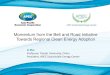 SIEW 2020 - Momentum from the Belt and Road Initiative Towards … · 2017. 11. 3. · Siew 2017 Thinktank Roundtable: One elt One Road and hina’s lean Energy Transition October