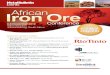 Iron Ore African - Metal Bulletin Iron Ore Conferen… · 6-8 November 2012 Hilton Sandton, Johannesburg, South Africa Key topics for discussion: • Iron ore being a key material