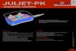 JULIET-PK · JULIET-PK 3 3 TEChnICaL sPECIFICaTIOns OF ThE mICrOswITChEs (JOYsTICK) TEChnICaL sPECIFICaTIOns OF ThE POTEnTIOmETErs (JOYsTICK) TEChnICaL sPECIFICaTIOns OF ThE LamP