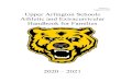 Upper Arlington Schools Athletic and Extracurricular Handbook … C-1 Athletic and Extracurr... · 3 Upper Arlington Schools Athletics and Extracurriculars Welcome This resource book