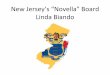 New Jersey’s “Novella” Board · For additional assistance, please contact Linda Biando, MSN, RN, New Jersey Early Hearing Detection and Intervention (EHDI) Program at 609 -