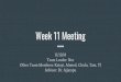 Week 11 Meeting - sdmay19-26.sd.ece.iastate.edusdmay19-26.sd.ece.iastate.edu/presentation_slides/Fall_2018/Week … · Week 11 Meeting 11/12/18 Team Leader: Nur Other Team Members: