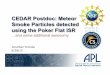 CEDAR Postdoc: Meteor Smoke Particles detected using the ...cedarweb.vsp.ucar.edu/wiki/images/8/87/Fentzke_CEDAR2012_Postd… · Geothermal 0.0132 3.9E-05 Infrared Radiation from
