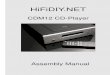 HiFiDIY - blog.handheld-competence.deblog.handheld-competence.de/wp-content/uploads/CDM12_Assembl… · switch, 2 pcs Top slide cover assembly piece and Top cover assembly piece)