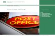 The Post Office - researchbriefings.files.parliament.uk · • Crown post office branches: Those post offices that are managed directly by Post Office Ltd. • Agency post office