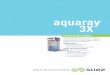 aquaray - SUEZ – Water Technologies€¦ · uv main control panel ... space saving to minimize the footprint, the ® 3X utilizes low-pressurehigh-output amalgam lamps in a vertical