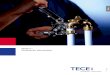 TECEflex - Technische Information€¦ · klasse 5 und 10 bar gemäß ISO 10508 für Hochtempe-raturanwendungen* TECEflex PE-Xc 5S-Rohr Die TECEflex 5S-Vollkunststoffrohre sind mit