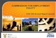 COMMISSION FOR EMPLOYMENT EQUITY CEE Anuual... · 17th CEE Annual Report Launch •Key Highlights for the Period •National Economically Active Population (EAP) •Analysis of Reports