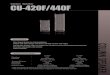 Column Speaker CU-420F/440Finternational.inter-m.net/_upload/product/2/CU-420F_440F_Roraty_M… · Column Speaker CU-420F/440F FEATURES User based design for fast installation Simple