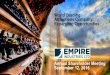 World Leading Attractions Company: Expanding Opportunitiesempind.com/wp-content/uploads/2016/09/Empire_Presentation-Sept… · trackless vehicle aracons and Special Eﬀects Indoor