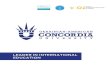 LEADER IN INTERNATIONAL EDUCATION · Top Reasons to Study at ConcordiaUA Since 1997, Ukrainian-American Concordia University – ConcordiaUA – continues to be a leader in international