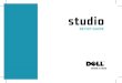 Studio 1537 Setup Guide - Dell€¦ · Setting Up Your Studio Laptop This section provides information about setting up your Studio 1536/1537 laptop and connecting peripherals. Before