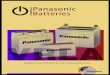 VRLA - Mouser Electronics · VRLA. s Panasonic’s valve regulated lead acid (VRLA) rechargeable batteries: • Special sealing epoxies, tongue and groove case construction, long