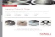 Lapping Plates & Rings - stahliusa.com€¦ · • Ceramic LAPPING PLATES • Cast Iron • Composite Plates • Ductile Iron Plates • Hand Laps • Double Sided CONDITIONING &