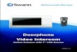 Doorphone Video Intercom - Amazon S3€¦ · Microphone Camera lens Infrared light Call button (Doorbell) Speaker Melody volume Melody selection Brightness Colour Speaker volume 