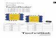 BDA TechniRouter 5er R DE · 5 DE 3 Geräte der TechniRouter-Familie 3.1 TechniRouter 5/1x8 G-R (Art.-Nr. 0001/3290) und 5/2x4 G-R (Art.-Nr. 0001/3292) Diese Multischalter werden