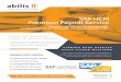 SAP-Payroll-Service Seite2 v3 - SAP für den Mittelstand€¦ · SAP HCM Premium Payroll Service "Beratung & Unterstützung auch bei Fragen Oder Prüfungen durch Behörden Oder Sozialversicherungsträger