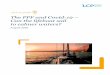 The PPF and Covid-19 – Can the lifeboat sail to calmer waters€¦ · The PPF and Covid-19 – LCP Can the lifeboat sail to calmer waters? 4 on point 02 Introduction The PPF is