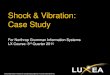 Shock & Vibration: Case Studyluxea.com/images/stories/luxea/seminars/LuxSVCaseStudyWeek01.p… · Shock and vibration analysis of an equipment rack system mounted on coil isolators