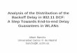Analysis of the Distribution of the Backoff Delay in 802 ...qofis.ccaba.upc.edu/pdf/banchs_qofis04.pdf · banchs@it.uc3m.es. Outline I. The Daidalos Project II. QoS over 802.11 in
