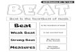 Beat is the heartbeat of music Beat€¦ · Beat is the heartbeat of music Craft Resources U1 - Ep 1 Beat. Weak Beats Strong Beats Craft Resources U1 - Ep 1 Beat. t Craft Resources